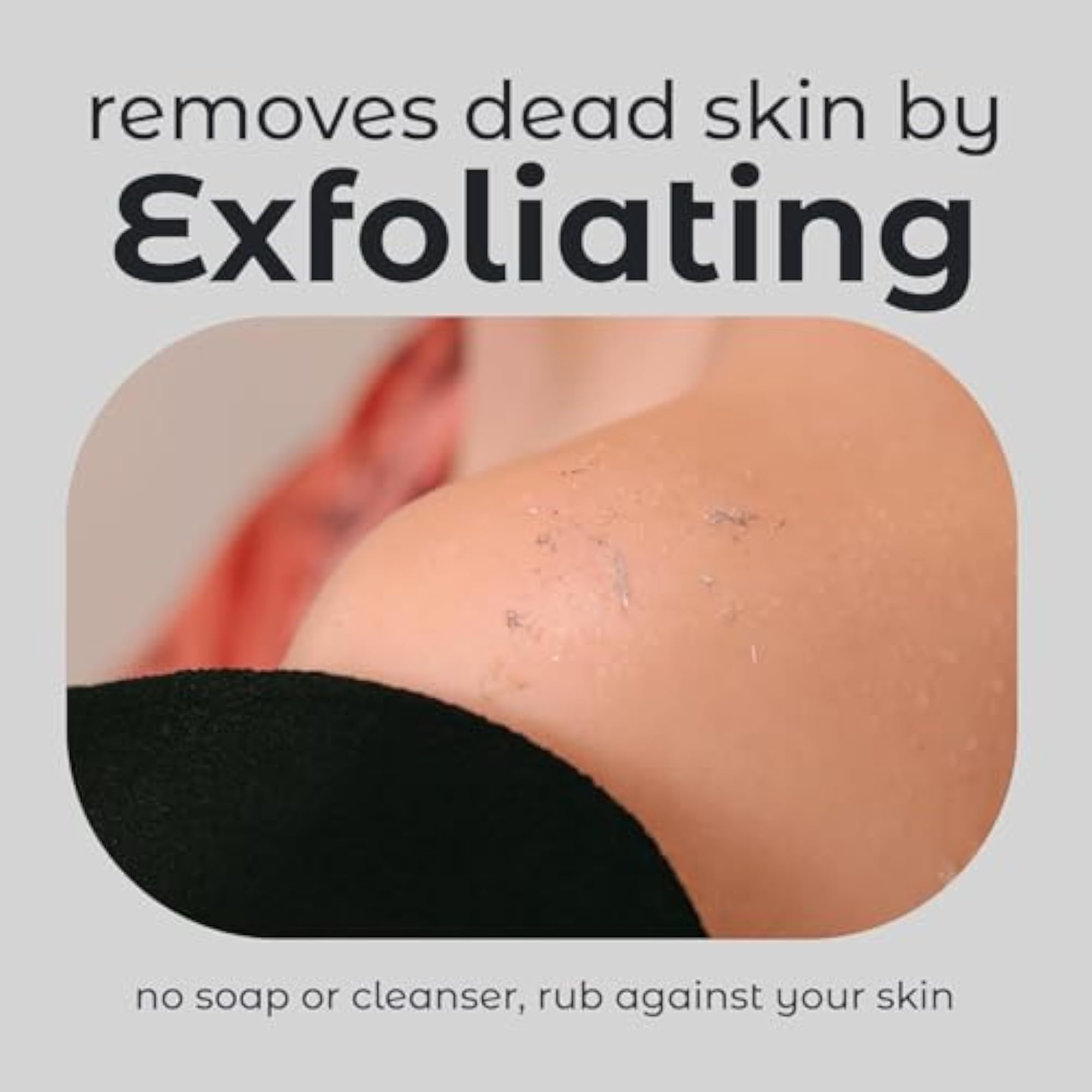 Deep Exfoliating Gloves for Bath or Shower, 1-Pack